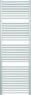 Dahlia radiator (decor) staal wit (hxlxd) 1993x495x30mm
