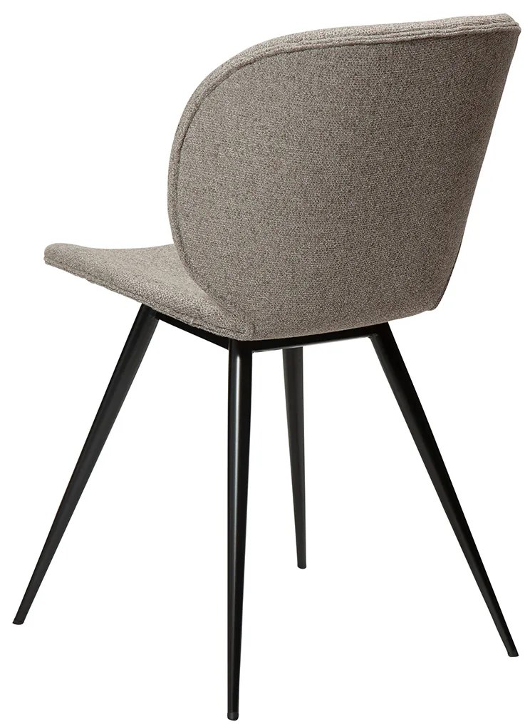 Dan-Form Cloud Design Eetkamerstoel Boucle Grijsbruin