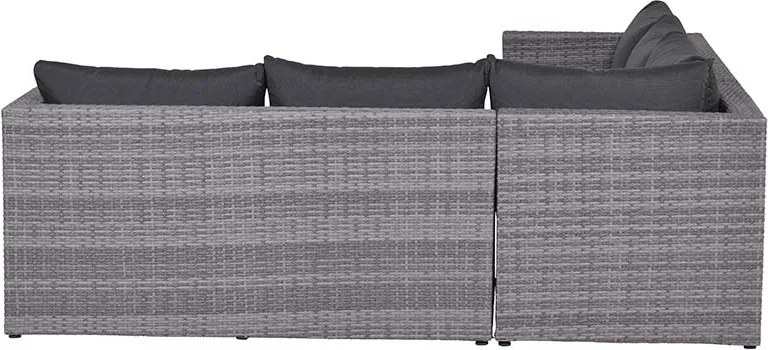 Garden Impressions Lyon loungeset 4-delig - grijs