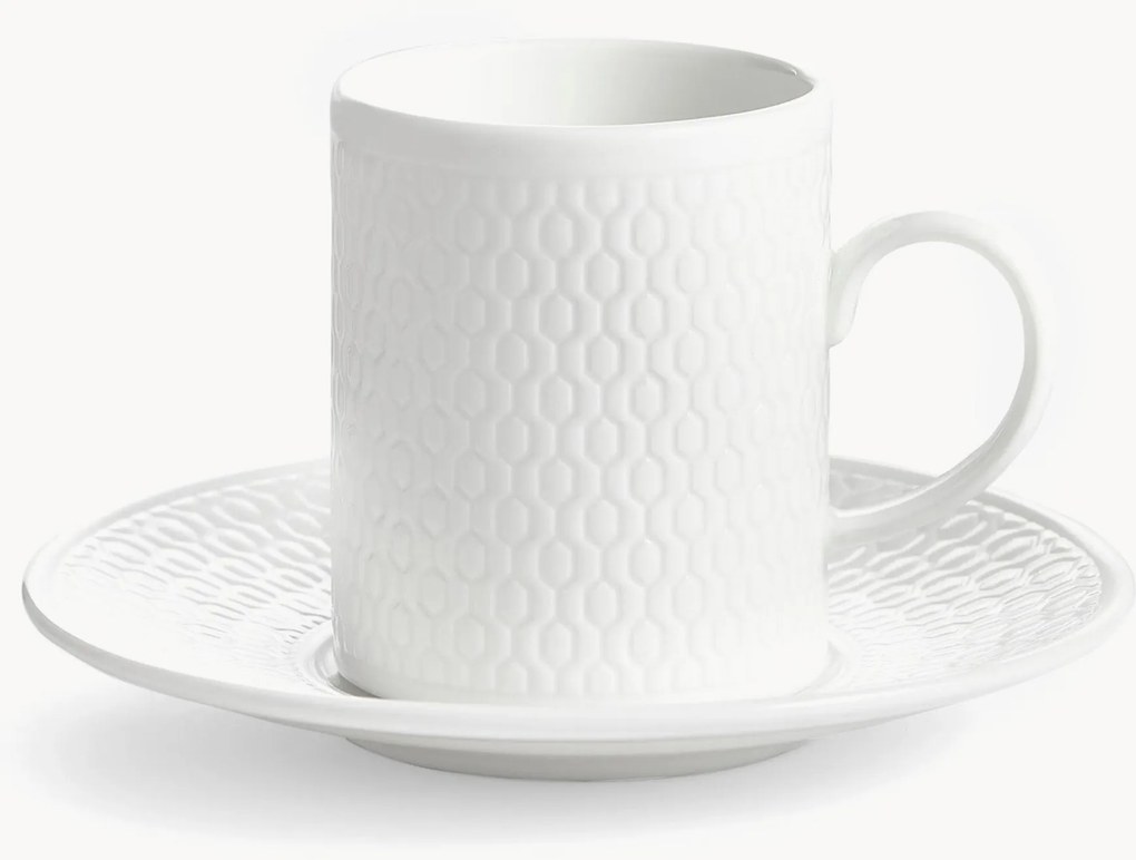 Fine Bone China espressokopje & schoteltje Gio