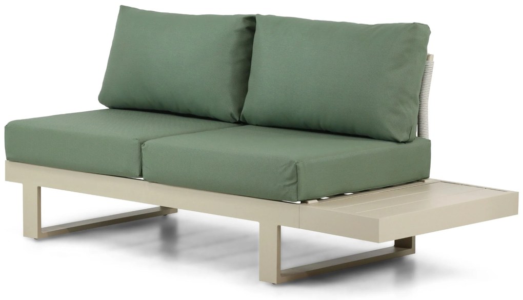 Hoek loungeset 6 personen Aluminium Taupe  Lifestyle Garden Furniture Lorenzo