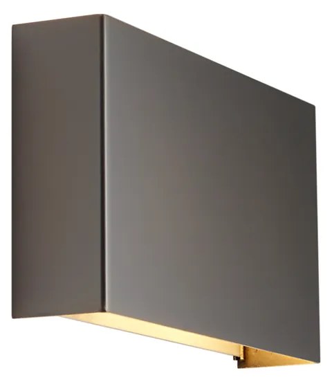 Moderne wandlamp gunmetal 2-lichts - Otan