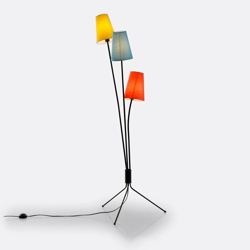 Staande lamp in vintage stijl, Amaya