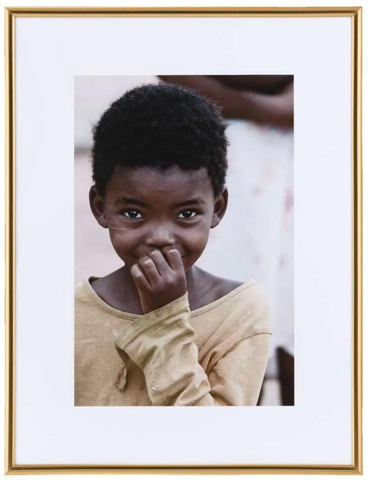Fotolijst Easy Frame - goudkleur - 30x40 cm - Leen Bakker