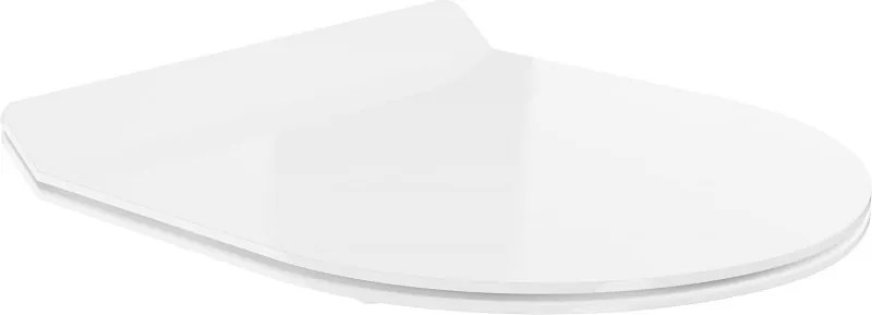 Mexen slim zitting met slowclose, duroplast, wit glanzend - 39010100
