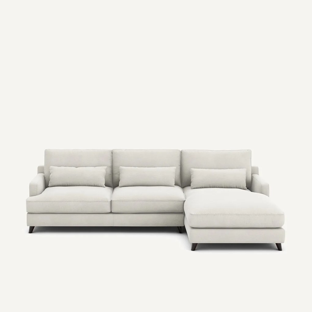 Linnen fluwelen hoekbank, ALWINE