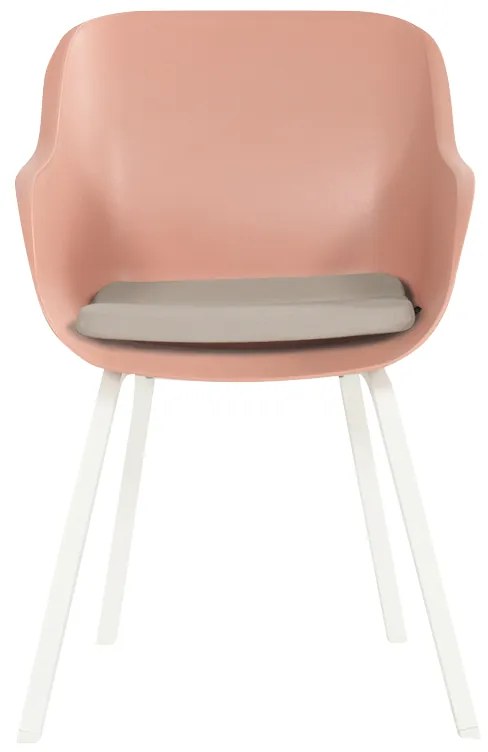 Hartman Le Soleil Element dining armstoel - Stylish pink - Alu poot