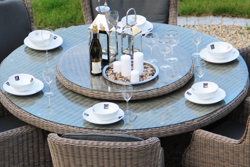 4 Seasons Outdoor Chester tuinset met Victoria tafel  Tuinset    beige weerbestendig