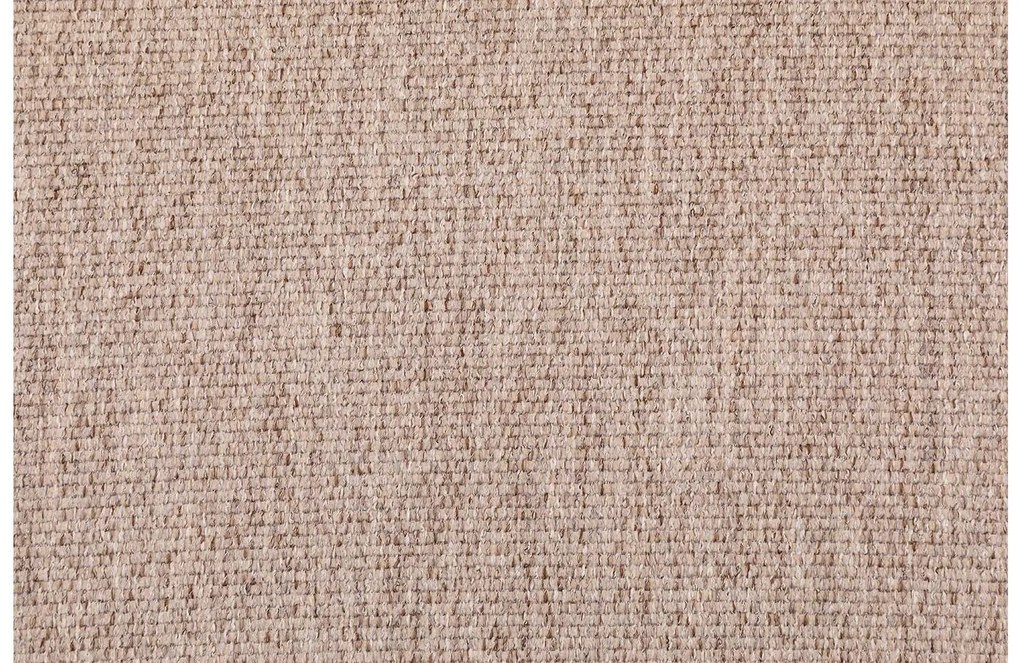 Goossens Eetkamerstoel Daisy beige stof graden draaibaar met return functie met armleuning, modern design