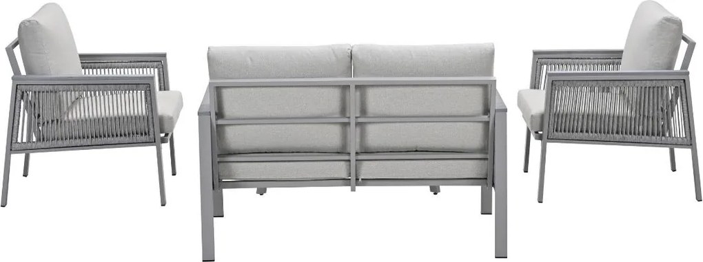 Garden Impressions Kreta loungeset 4-delig - taupe