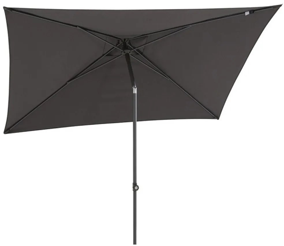 4 Seasons Outdoor Parasol Oasis 200 x 250 cm antraciet