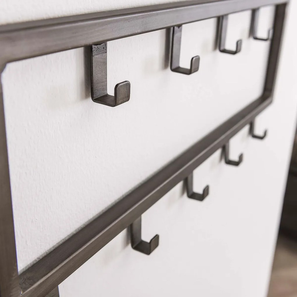 Metalen Kapstok Met Veel Haken