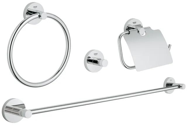 GROHE Essentials accessoireset 4 in 1 chroom 40776001