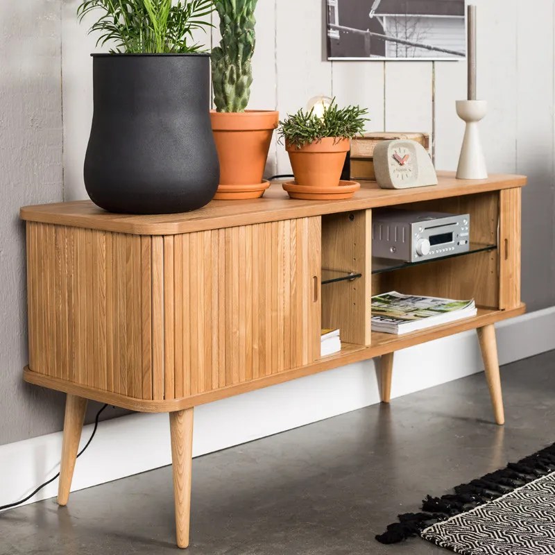 Houten Tv-dressoir - 120x40x57.5cm.