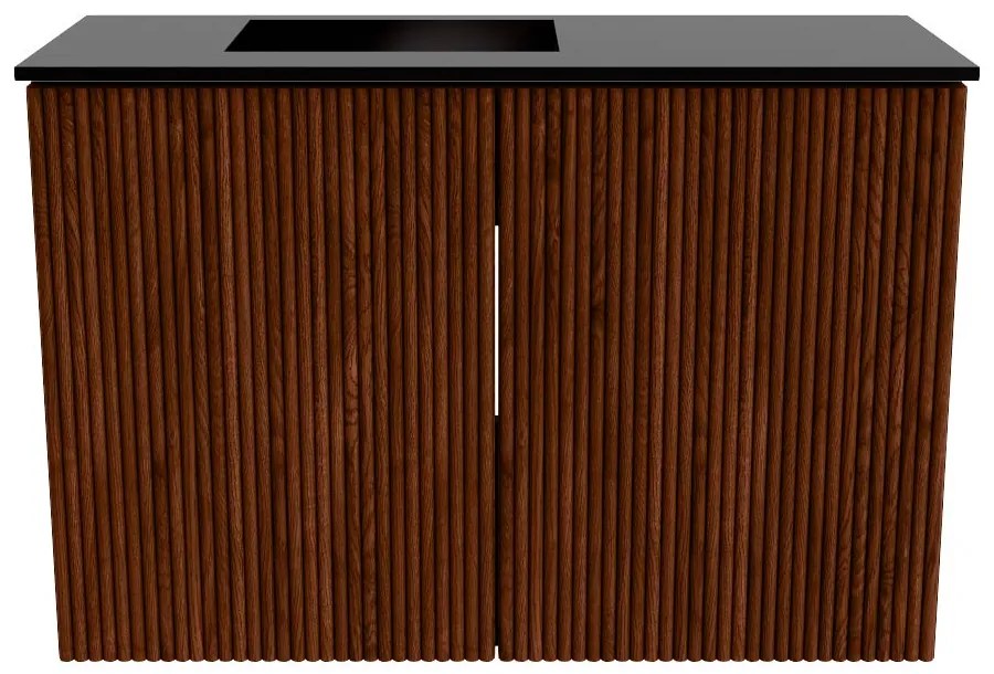 Mondiaz Joya 60cm toiletmeubel ruby met wastafel faye links zonder kraangat urban
