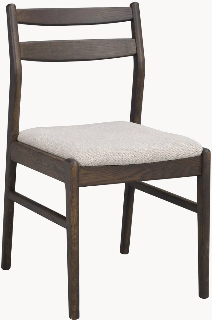 Eikenhouten eetstoelen Kerwin, 2-delig