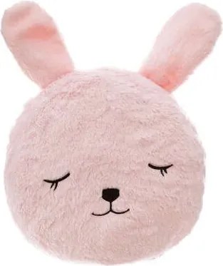 Atmosphera Kids“Rabbit” Konijnenkussen diameter 28 cm - Roze - Zacht&amp;Knuffelbaar