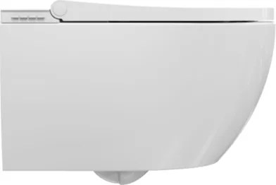 Plieger Capri randloze douche wc met softclose zitting wit glans