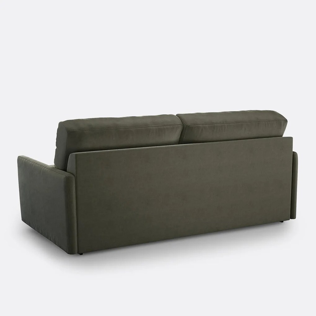 Slaapbank in katoen en linnen, 2, 3 of 4 zits, Comfort Bultex®, Marta