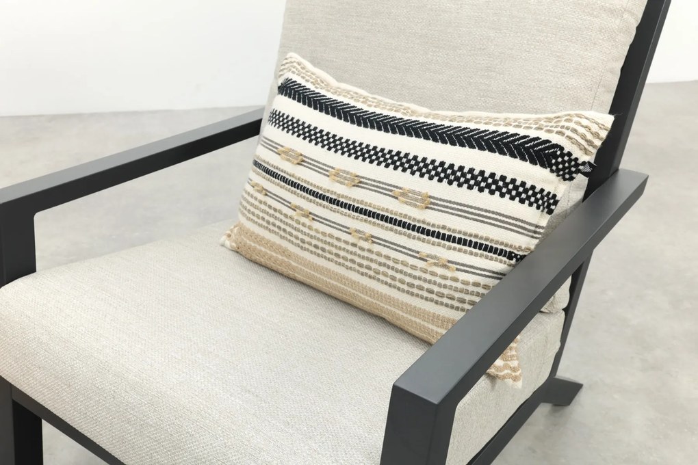 Boston stoel bank (2-zits) loungeset - 3-delig