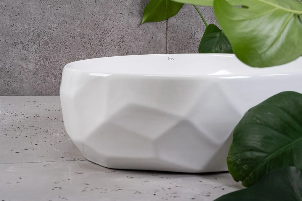 Wastafel op aanrecht REA Maya