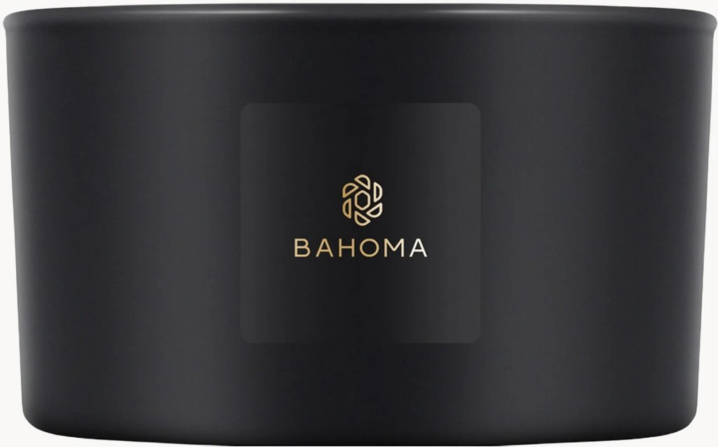 Met de hand gegoten 3-lonts kaars Ame des Indes (bergamot, jasmine, musk)