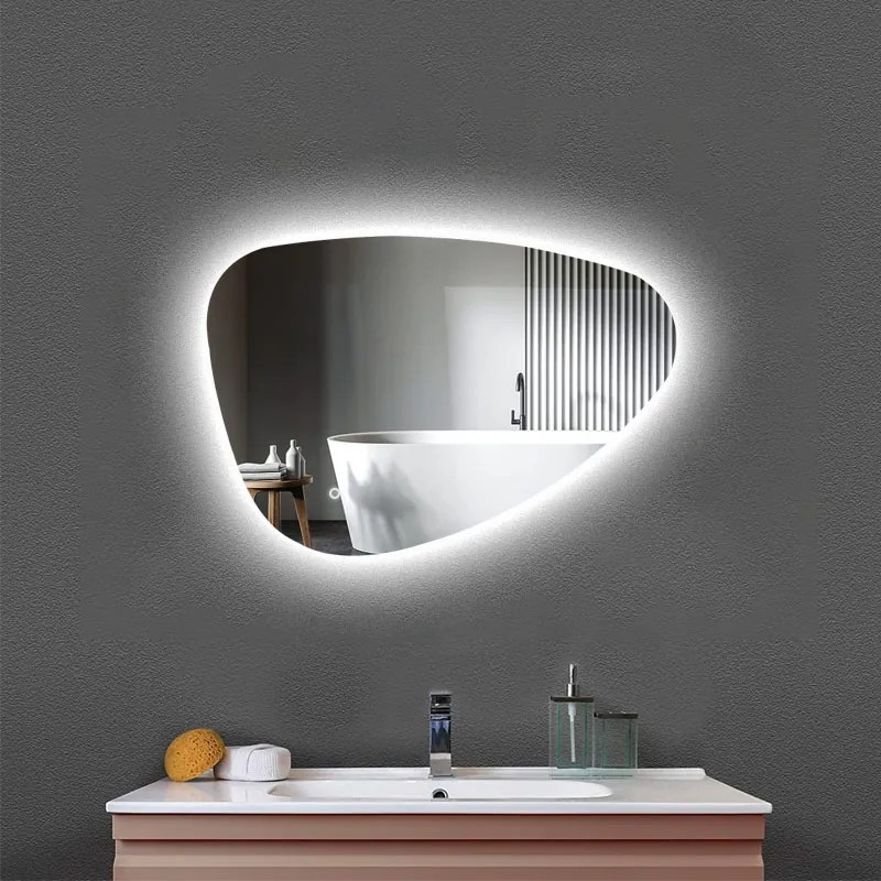 Badkamerspiegel SARA - Organische Vorm 60x41 | LED | Condensvrij