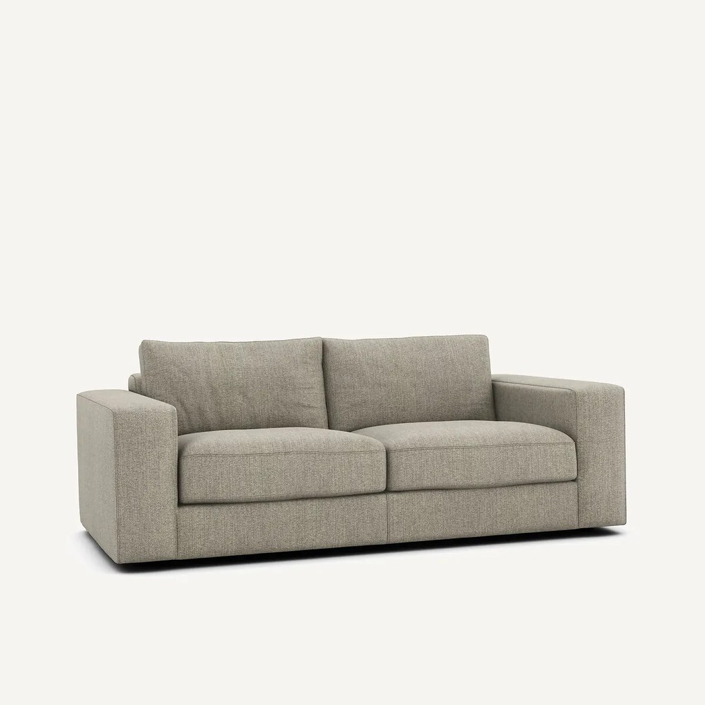 3-zits compacte bank in tweed, Skander