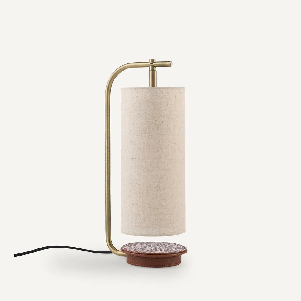 Lamp in linnen en simili, Yob