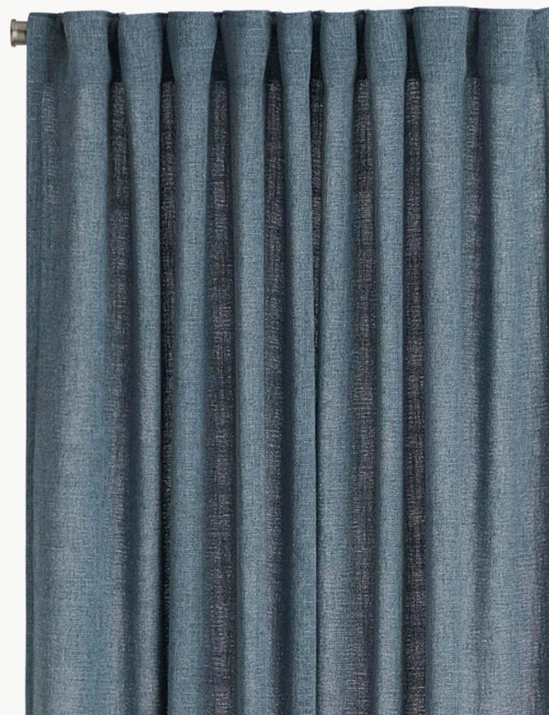 Lichtdoorlatende multibandgordijnen Olinda, B 140 cm, 2-delig