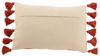 Kussens Rood J-line  COUSSIN PLAG RAY RECT COT CORA