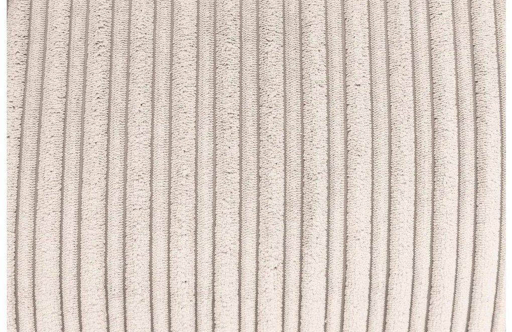 Goossens Bank Ravenia beige, stof, 2-zits, stijlvol landelijk met ligelement rechts