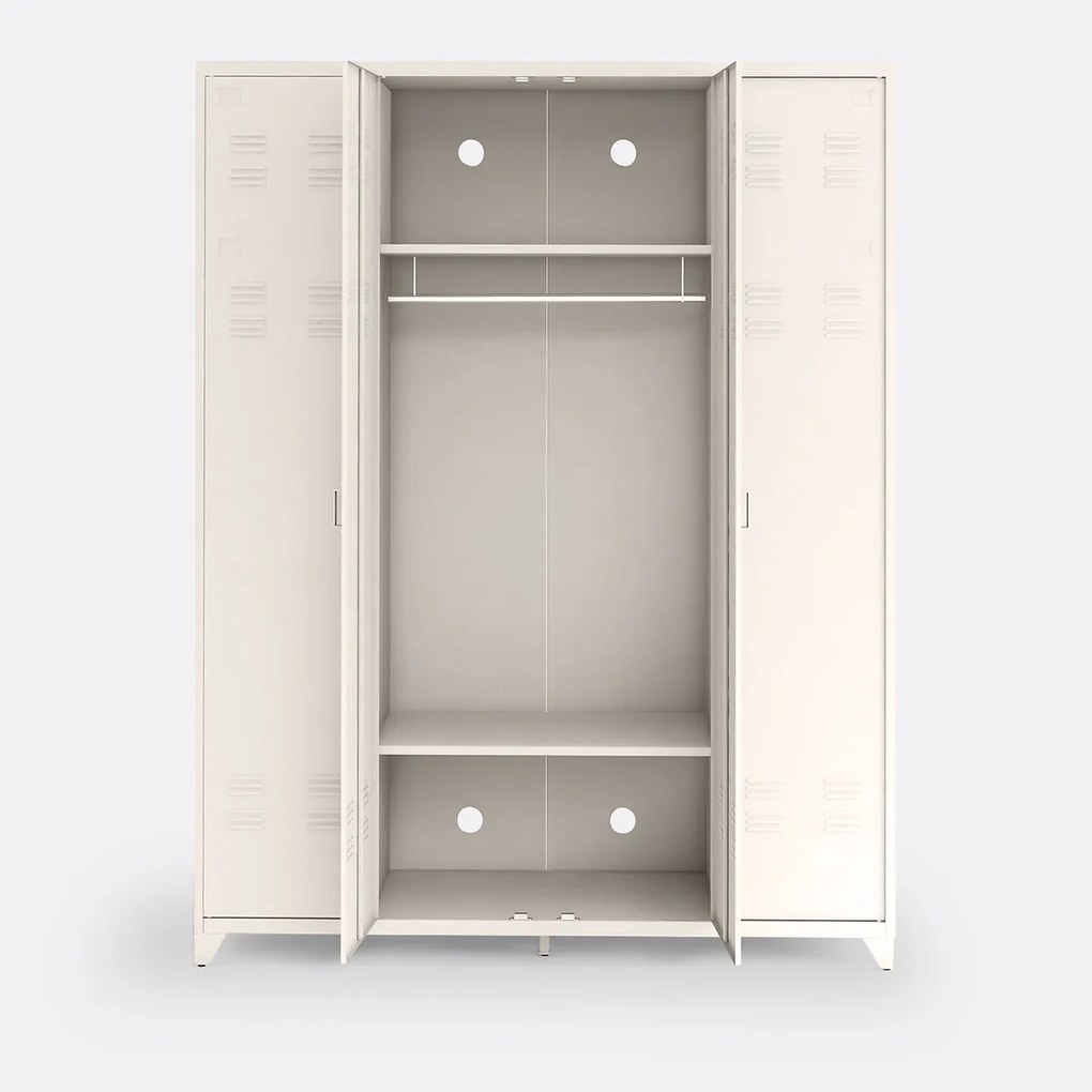 Metalen kast, 4 deuren, Hiba