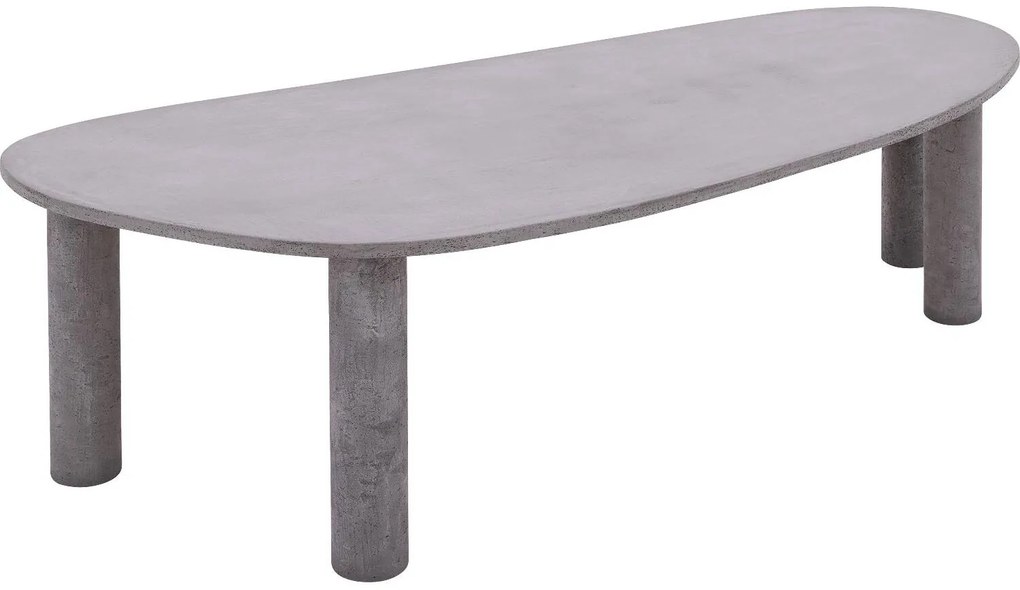 Goossens Eettafel Stone, Organisch 270 x 120 cm