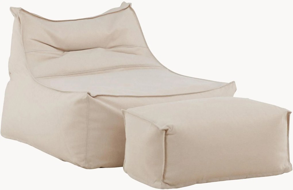 Outdoor zitzak Redang met voetensteun