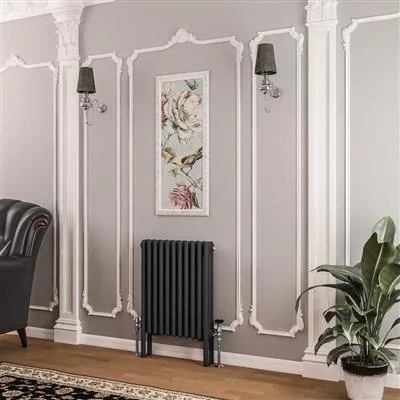 Eastbrook Imperia 3 koloms radiator 50x60cm 1040W antraciet