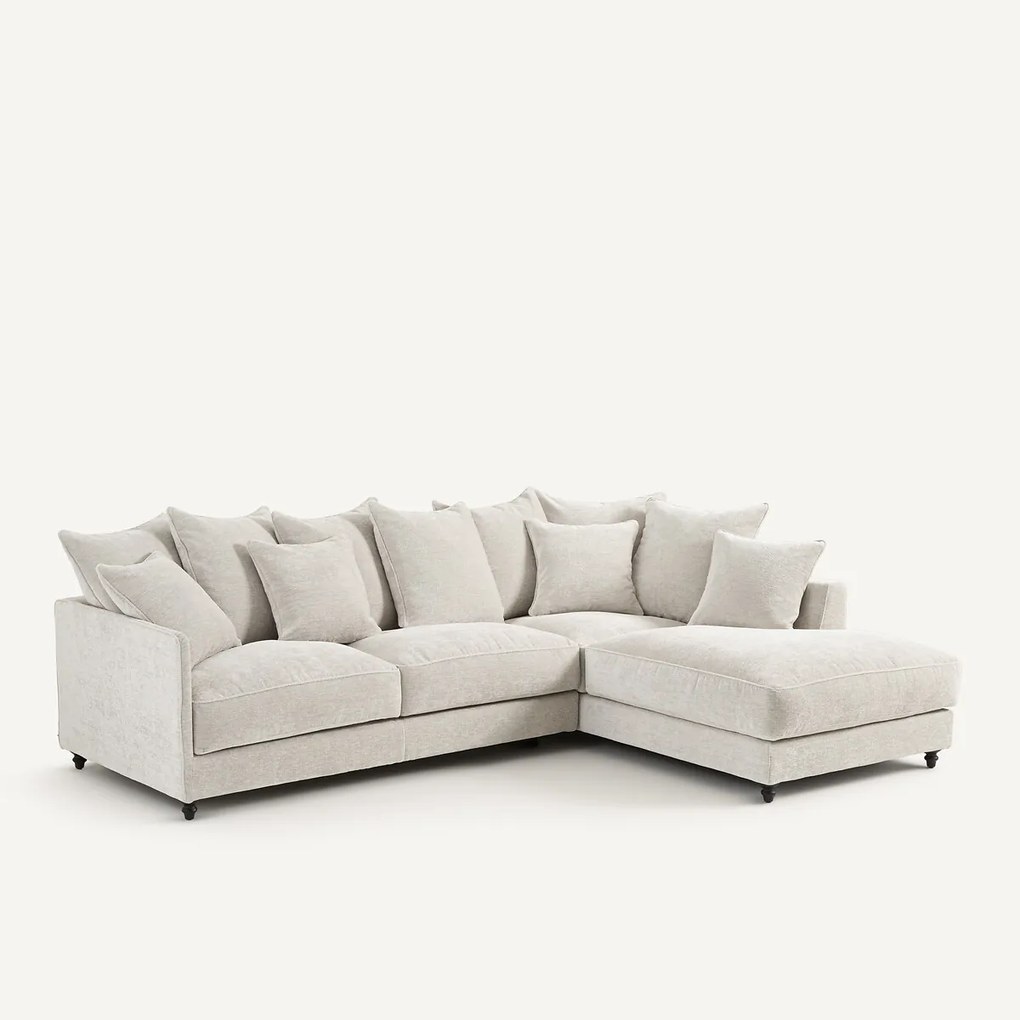 Hoekslaapbank van gerecycled polyester, Lazare