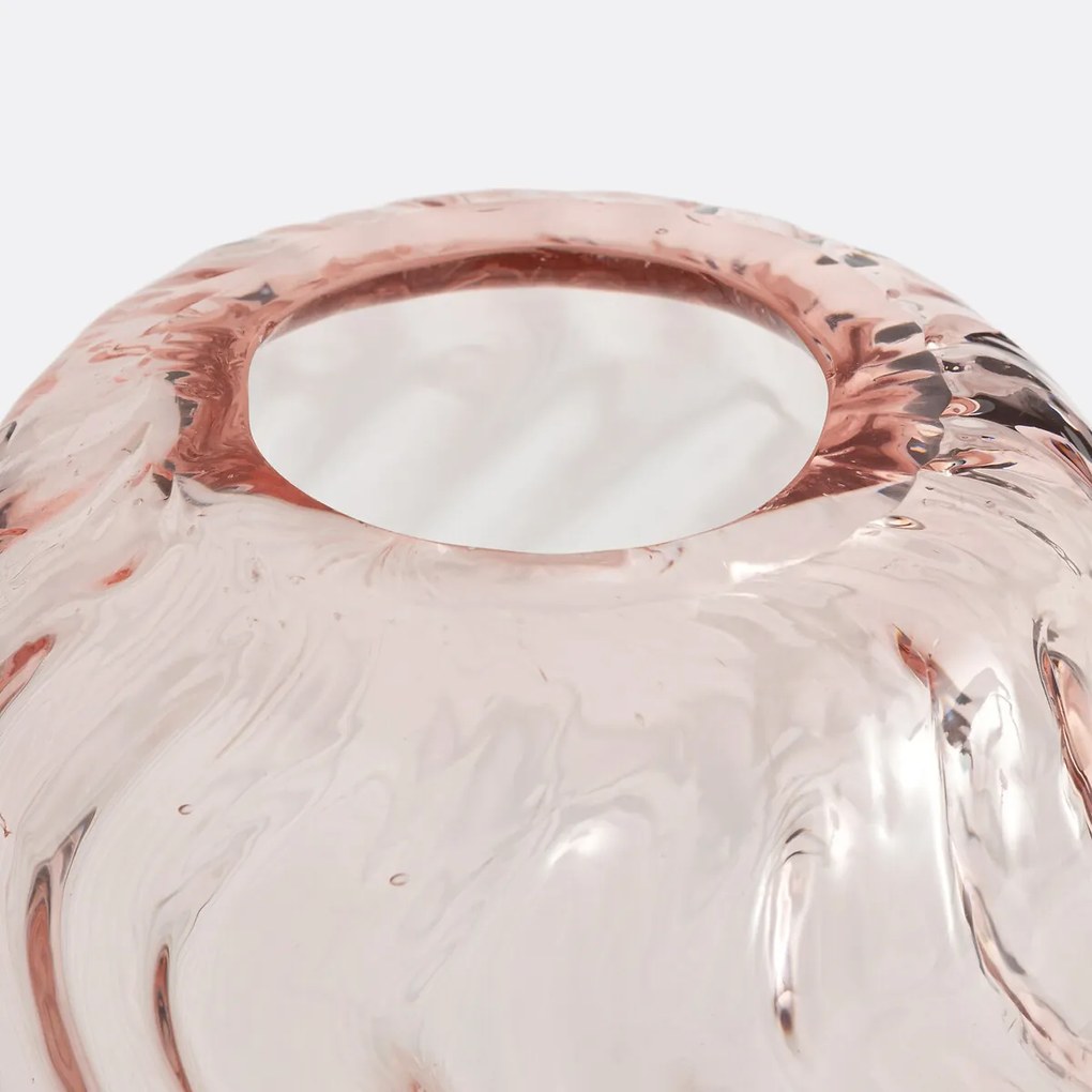 Vaas in gekleurd glas H23,5 cm, Veroa