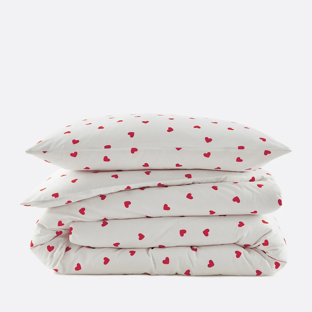 Bedset voor kinderbed in 50% gerecycled katoen, Scacco