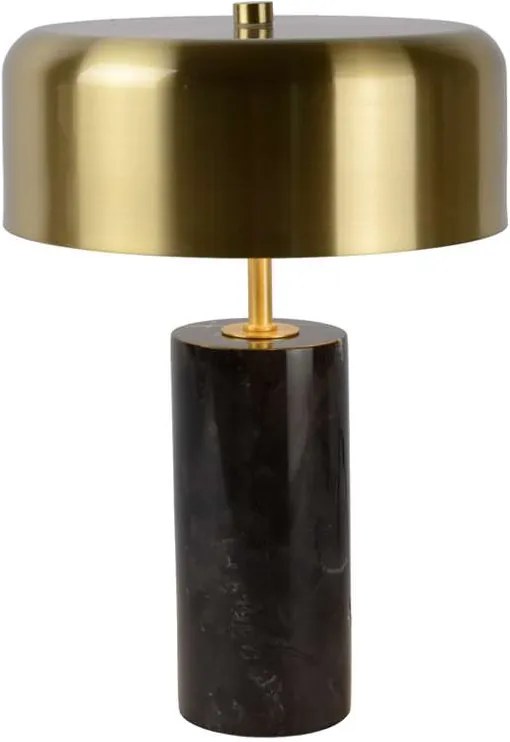 Lucide tafellamp Mirasol - zwart - 25x30 cm - Leen Bakker