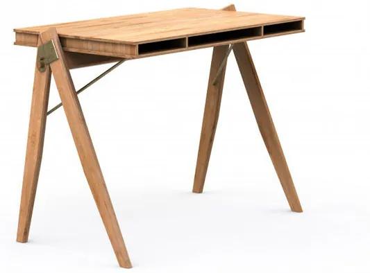 We Do Wood Field Bureau Desk - Bamboe hout - B95 x H75 cm- Buro - Secretaire - Houten meubels - Scandinavisch design