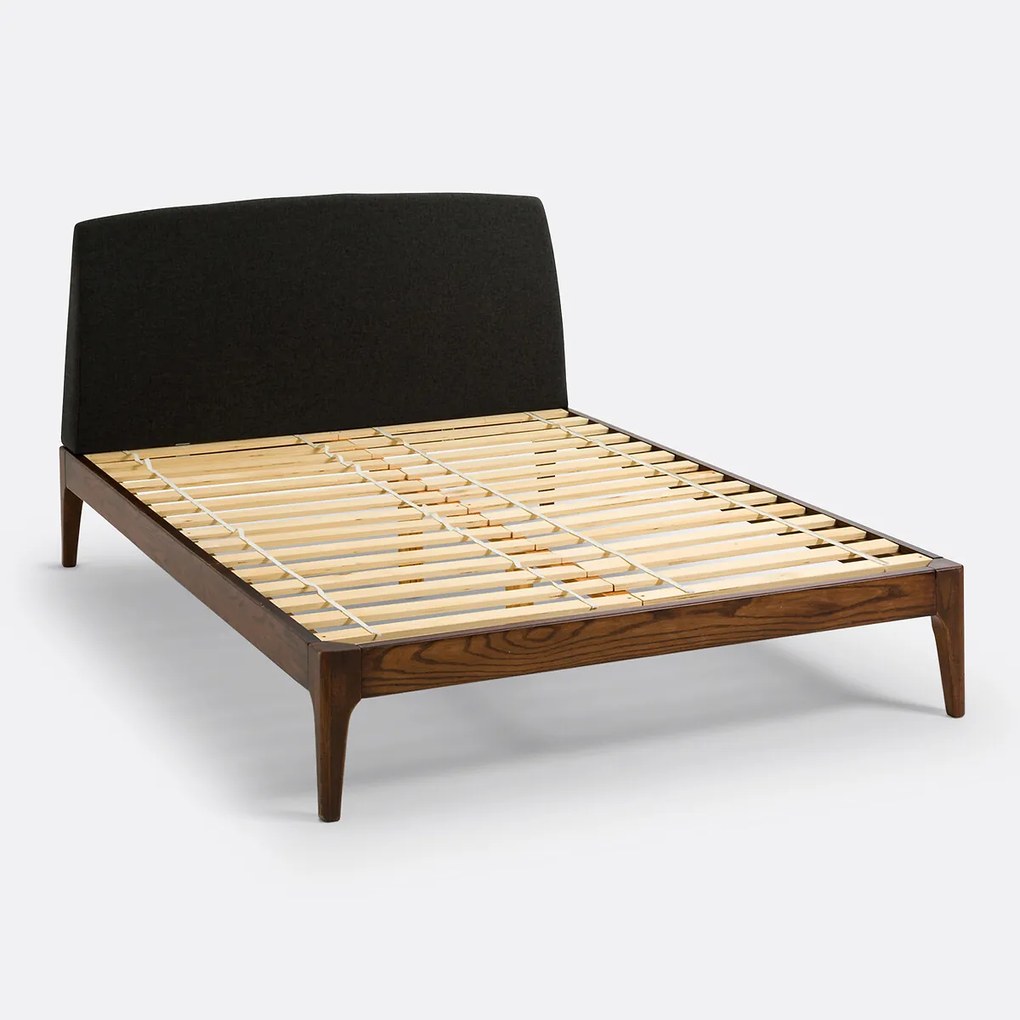 Bed met lattenbodem en hoofdbord Agura
