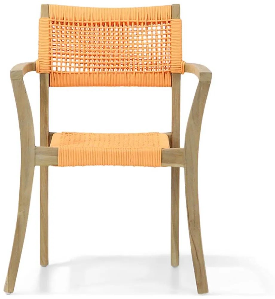 Tuinset 10 personen 400 cm Rope Oranje Lifestyle Garden Furniture Dallas/Brighton