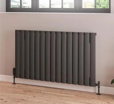 Eastbrook Sandhurst radiator 105x60cm aluminium 1126W antraciet