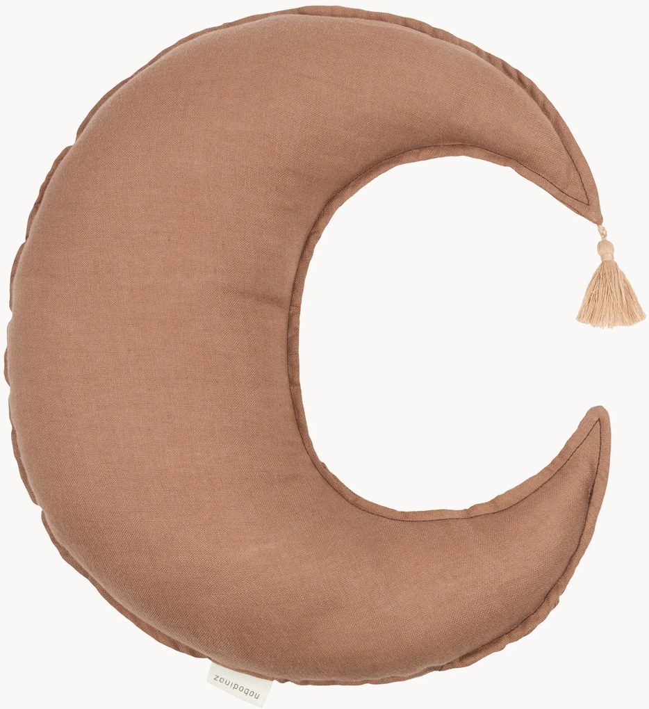 Geborduurd kinderkussen L1N0 van linnen