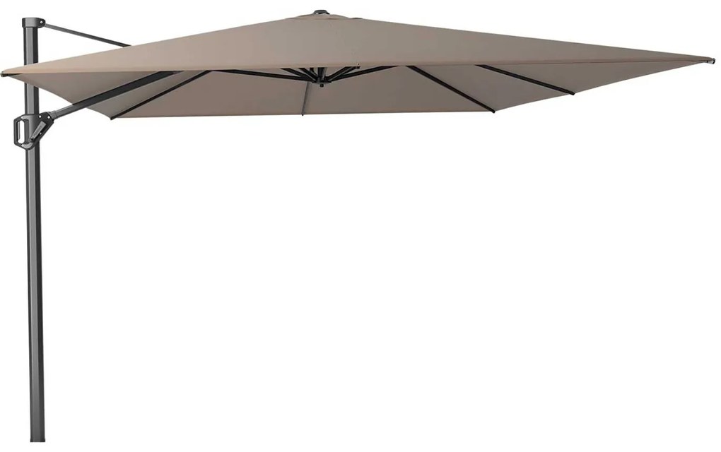 Zweefparasol  4x3m  T1 (excl voet) Taupe-naturel-bruin Platinum Challenger