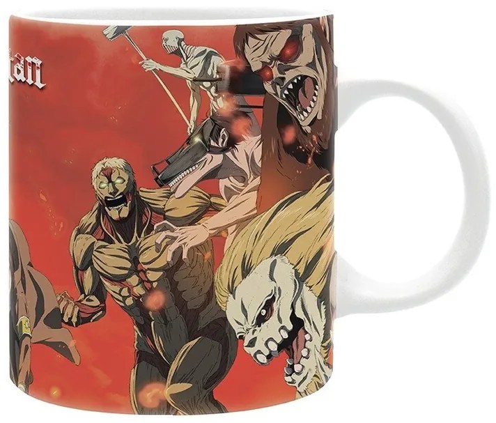 Koffie mok Attack on Titan - Battle Scene Season 04