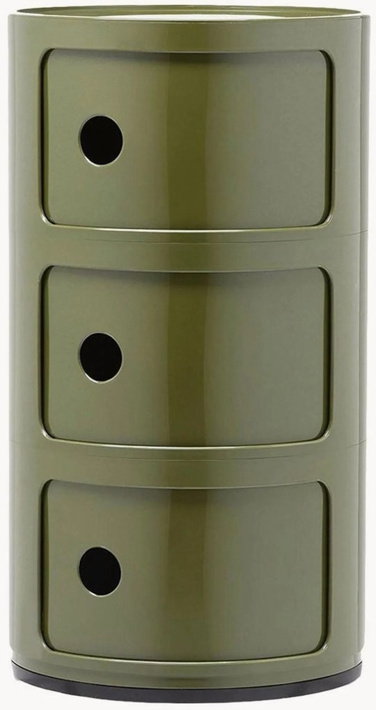 Design container Componibili, 3 modules, H 59 cm