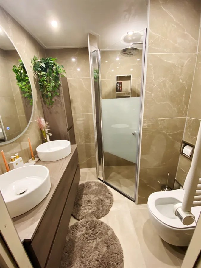 Vloertegel 60x60 Cm Betonlook Beige DC91