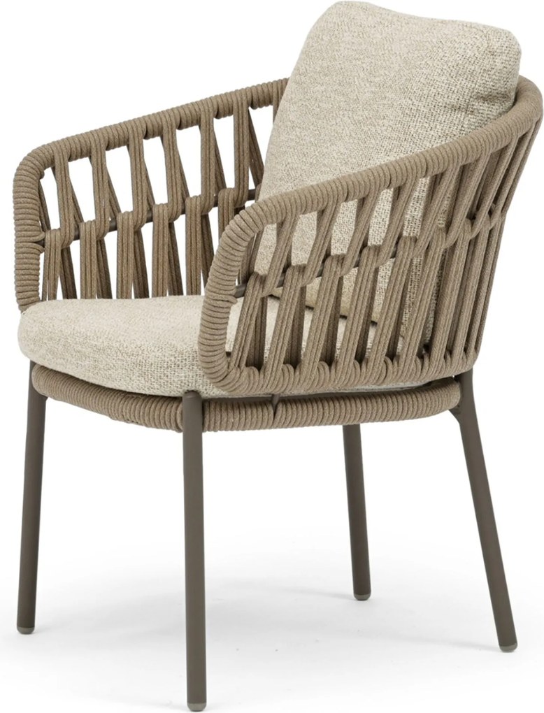 Tuinset 6 personen 158 cm Rope Zand/Beige Coco Viento/Trino